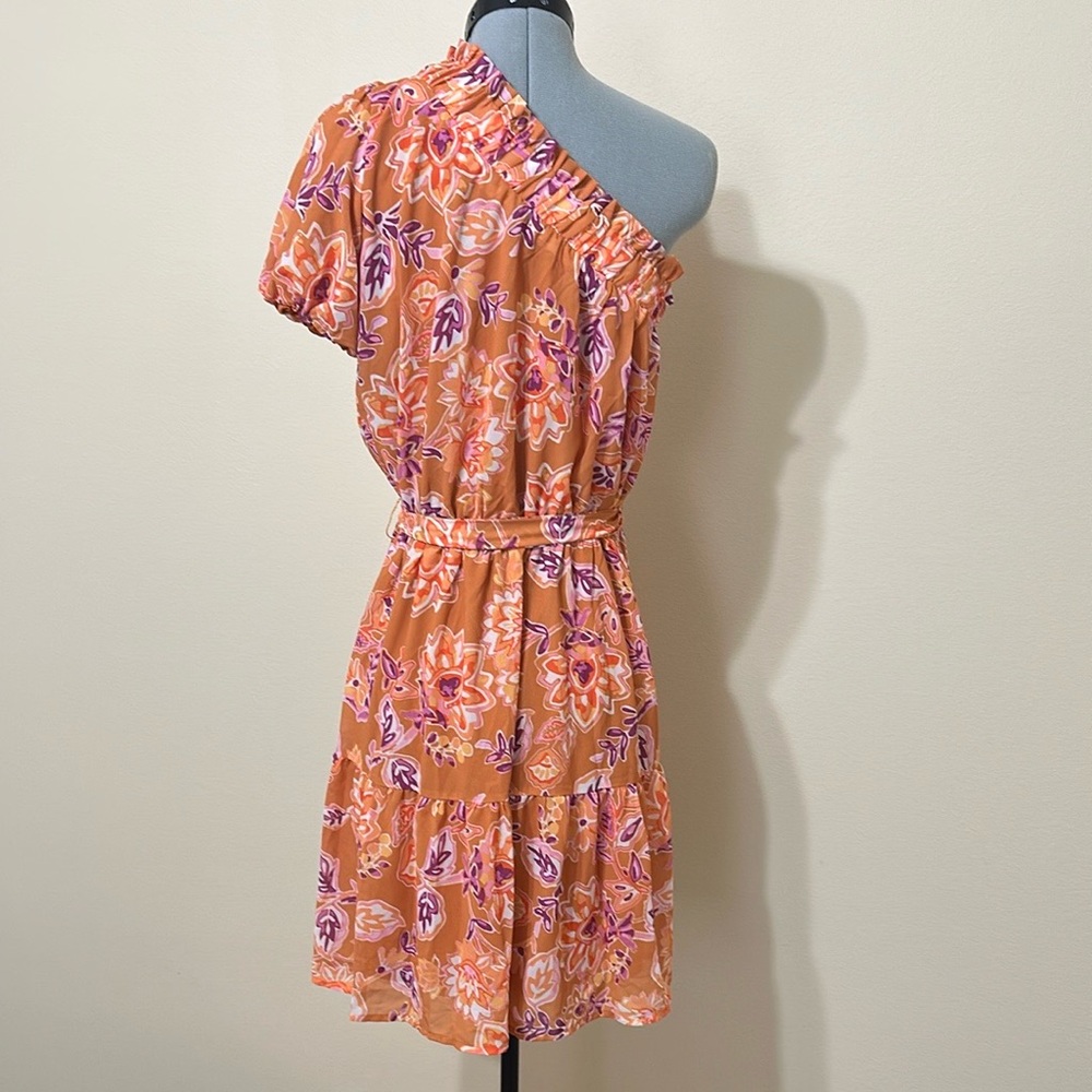 Love‎ Wednesday One Shoulder Ruffled Sundress - Picture 2 of 10